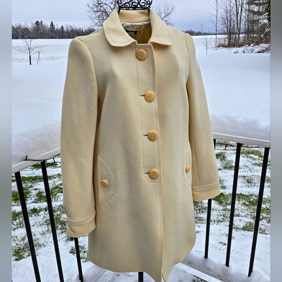 J.Crew jacket, size 12, EUC, cream/ off-white - Picture 2 of 10